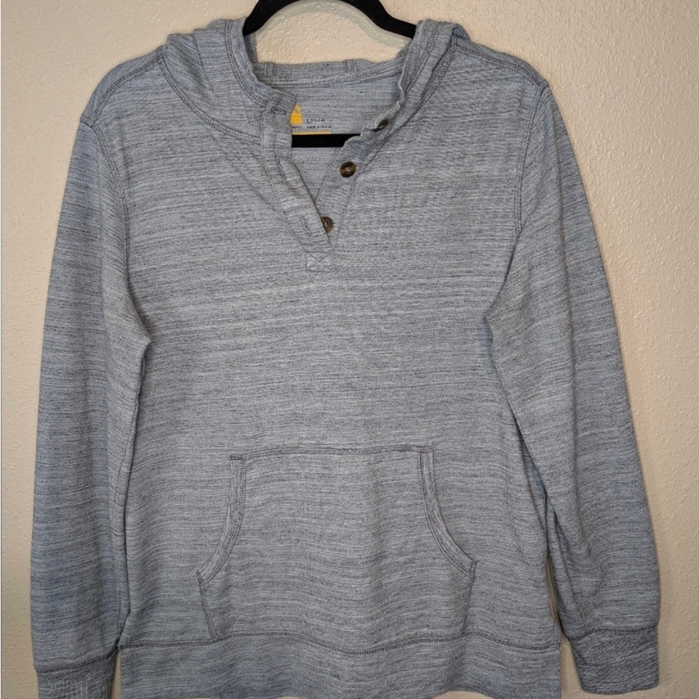 Carhartt Gray Hooded Sweatshirt
